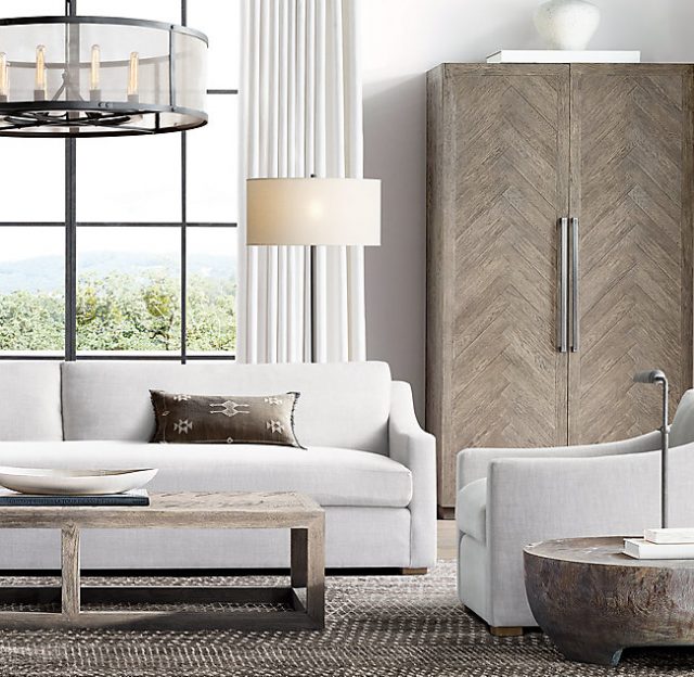 Люстра Restoration Hardware RIVETED MESH ROUND