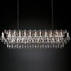 Люстра Restoration Hardware ROCOCO IRON & CLEAR CRYSTAL RECT 19TH C.