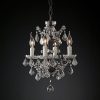 Люстра Restoration Hardware ROCOCO IRON & CLEAR CRYSTAL ROUND 19TH C.