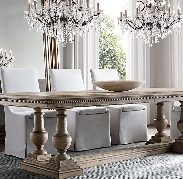 Люстра Restoration Hardware ROCOCO IRON & SMOKE CRYSTAL ROUND 19TH C.