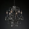 Люстра Restoration Hardware ROCOCO IRON & SMOKE CRYSTAL ROUND 19TH C.