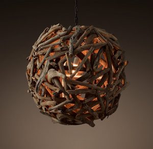 Люстра Restoration Hardware SALVAGED DRIFTWOOD GLOBE