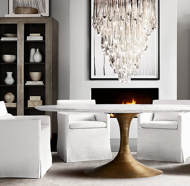 Люстра Restoration Hardware TEARDROP GLASS