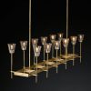 Люстра Restoration Hardware TORCHE DE VERRE LINEAR