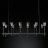 Люстра Restoration Hardware TORCHE DE VERRE LINEAR