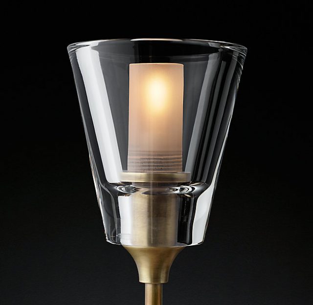 Люстра Restoration Hardware TORCHE DE VERRE ROUND
