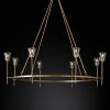 Люстра Restoration Hardware TORCHE DE VERRE ROUND