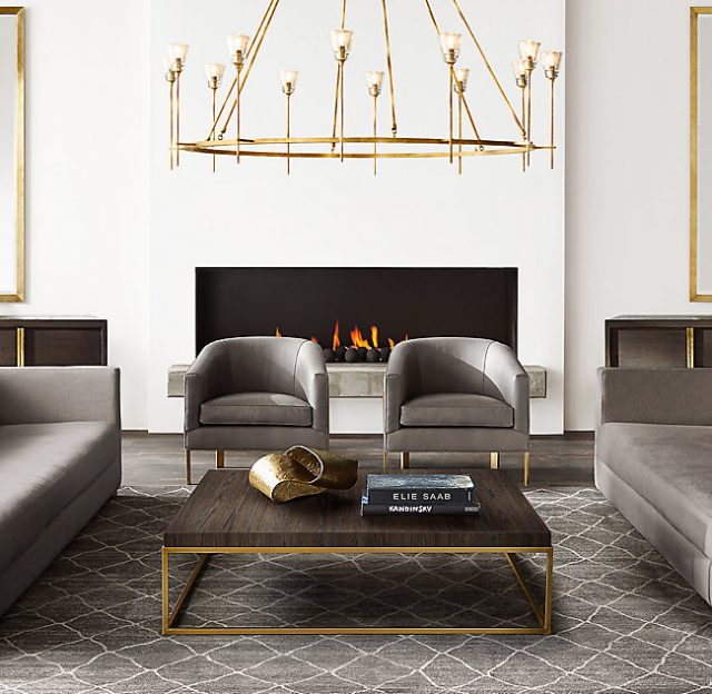 Люстра Restoration Hardware TORCHE DE VERRE ROUND