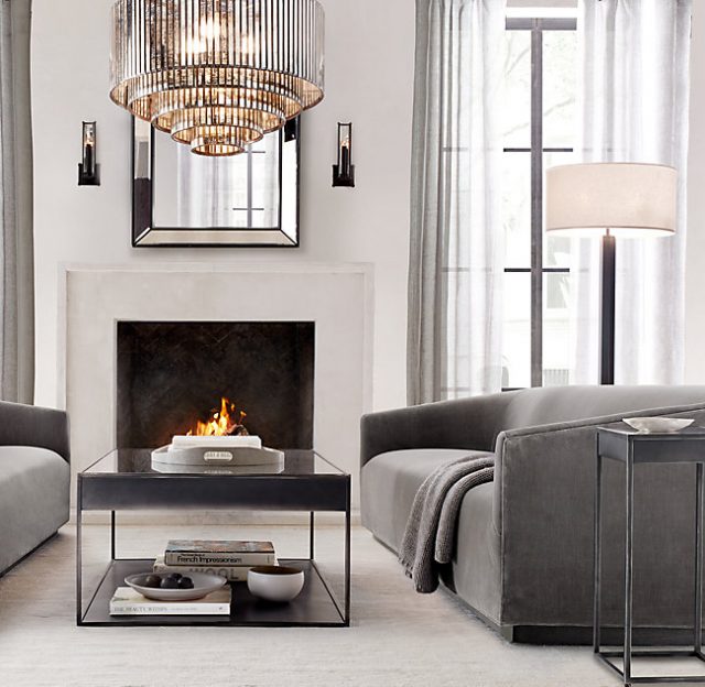 Люстра Restoration Hardware VITTI MIRRORED