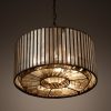Люстра Restoration Hardware VITTI MIRRORED DRUM