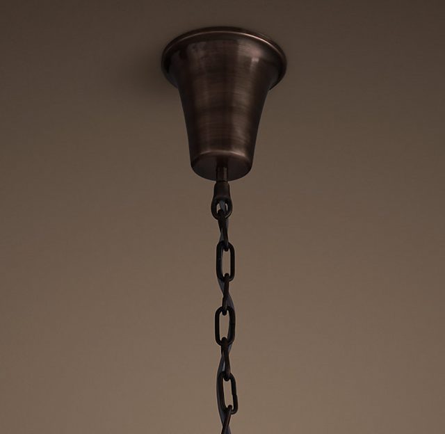 Люстра Restoration Hardware VITTI MIRRORED DRUM