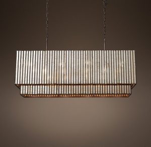 Люстра Restoration Hardware VITTI MIRRORED RECT