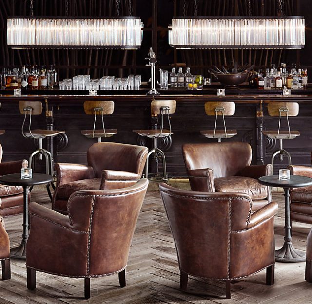 Люстра Restoration Hardware WELLES CLEAR CRYSTAL RECT