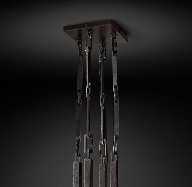 Люстра Restoration Hardware WRIGHT SQUARE