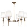 Люстра Robert Abbey Cedric Chandelier Warm Brass