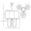 Люстра Robert Abbey Fineas Chandelier White