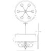 Люстра Robert Abbey Gossamer Chandelier