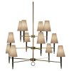 Люстра Robert Abbey Jonathan Adler Ventana Chandelier Antique Brass