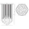 Люстра Robert Abbey Jonathan Adler Vienna Chandelier Brass