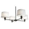 Люстра Robert Abbey Real Simple Chandelier Gunmetal