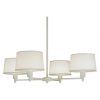 Люстра Robert Abbey Real Simple Chandelier Stardust White