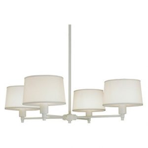 Люстра Robert Abbey Real Simple Chandelier Stardust White