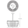 Люстра Robert Abbey Spectrum 20" PENDANT Brass