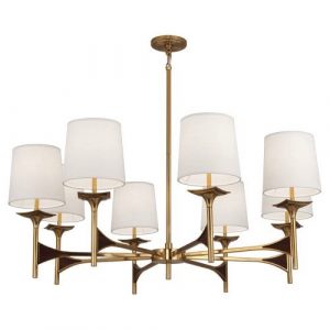Люстра Robert Abbey Trigger Chandelier Brass