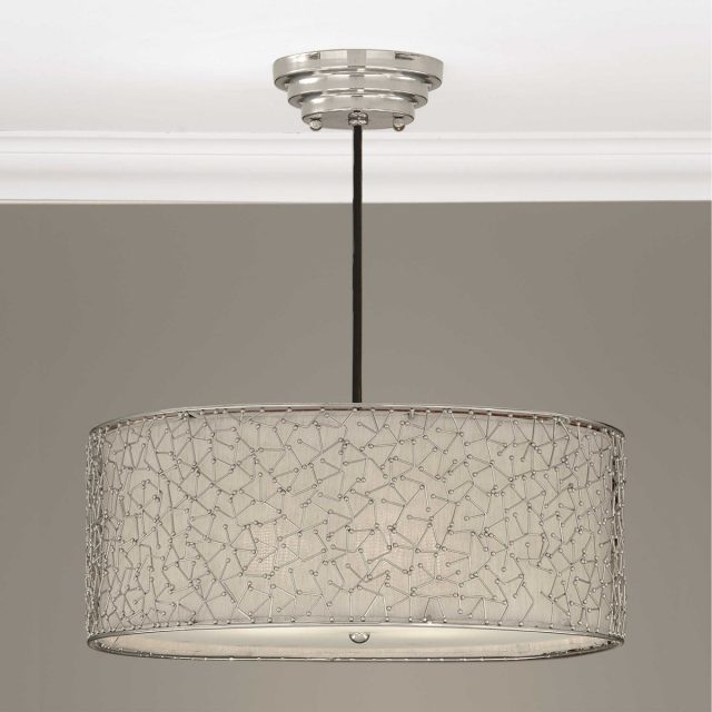 Люстра UTTERMOST BRANDON PENDANT SILVER