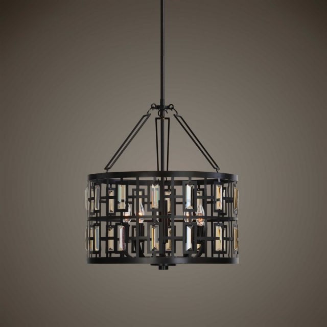 Люстра UTTERMOST RHOMBUS PENDANT