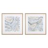 Настенный декор EICHHOLTZ Prints Agate Abstracts set of 2