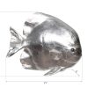 Настенный декор Phillips Collection Australian Bat Fish Wall Sculpture Silver