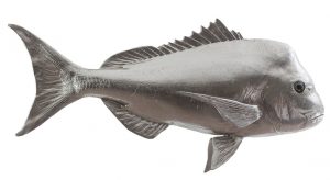 Настенный декор Phillips Collection Australian Snapper Wall Sculpture Silver
