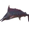 Настенный декор Phillips Collection Blue Marlin Wall Sculpture Maroon