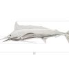 Настенный декор Phillips Collection Blue Marlin Wall Sculpture Silver