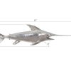 Настенный декор Phillips Collection Broadbill Swordfish Wall Sculpture Silver