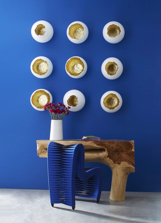 Настенный декор Phillips Collection Broken Egg Wall Art Gold