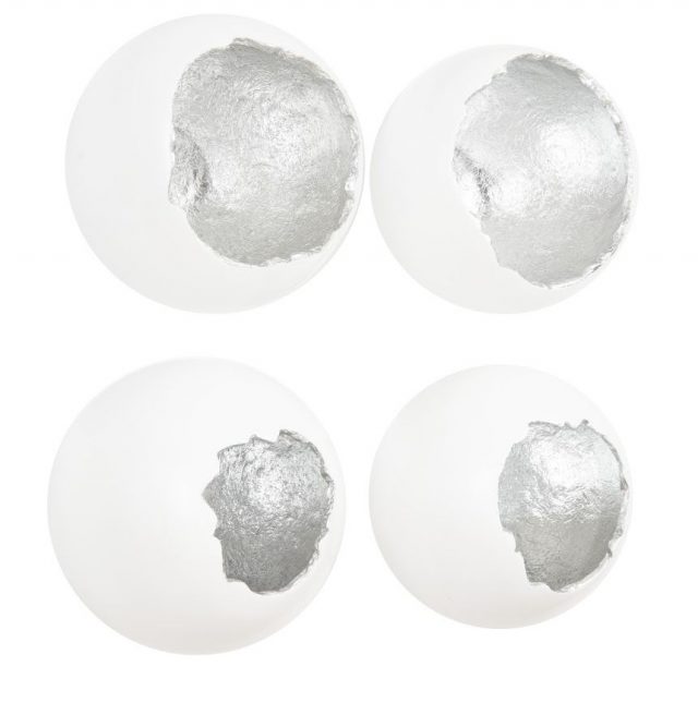 Настенный декор Phillips Collection Broken Egg Wall Art Silver