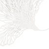 Настенный декор Phillips Collection Butterfly Wall Sculpture White