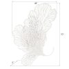 Настенный декор Phillips Collection Butterfly Wall Sculpture White