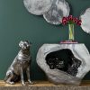 Настенный декор Phillips Collection Cast Oil Drum Wall Discs Liquid Silver