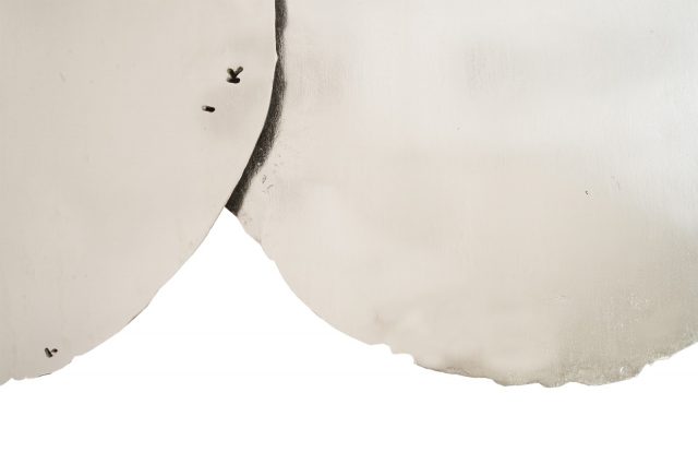 Настенный декор Phillips Collection Cast Oil Drum Wall Discs Silver