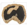Настенный декор Phillips Collection Cast Petrified Thin Wood Wall Tile Brown