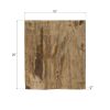 Настенный декор Phillips Collection Cast Petrified Wood Square Wall Tile