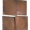Настенный декор Phillips Collection Cast Square Oil Drum Wall Tiles Rust