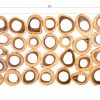 Настенный декор Phillips Collection Chuleta Rings Rectangular Wall Art