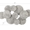 Настенный декор Phillips Collection Clouds Wall Art Grey Stone