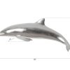 Настенный декор Phillips Collection Dolphin Wall Sculpture Silver