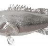Настенный декор Phillips Collection Estuary Cod Fish Wall Sculpture Silver