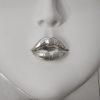 Настенный декор Phillips Collection Fashion Faces Kiss Large Wall Art White/Silver
